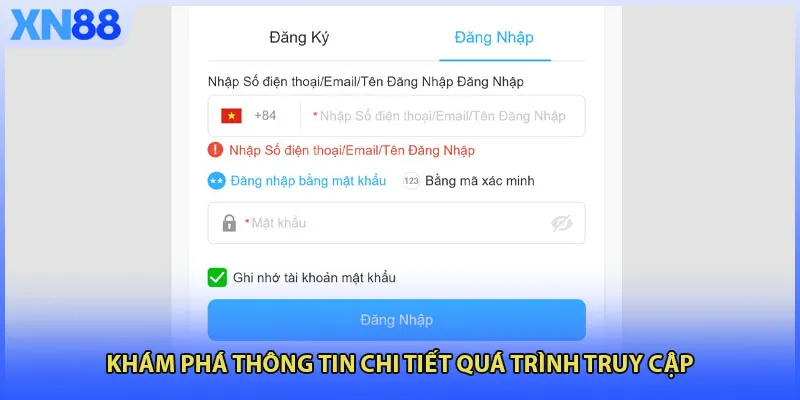 Khám phá thông tin chi tiết quá trình truy cập